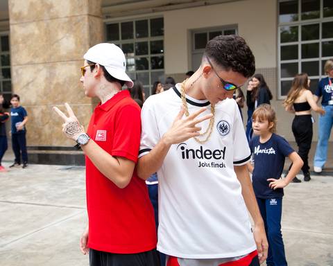 trote dos terceirão Marista'