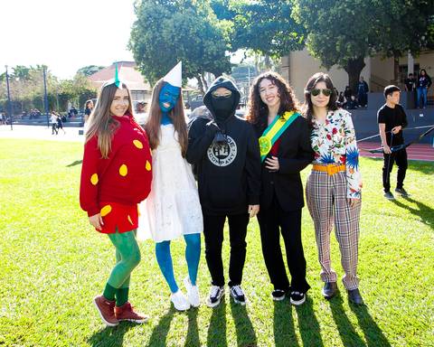 trote dos terceirão Marista'