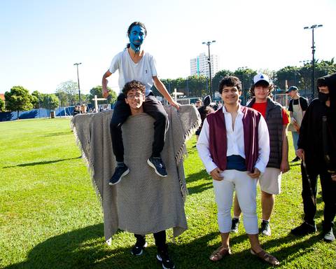 trote dos terceirão Marista'