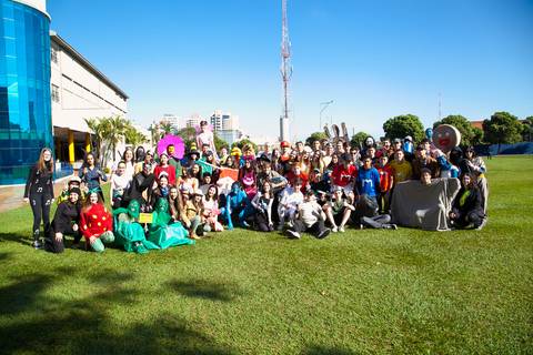 trote dos terceirão Marista'