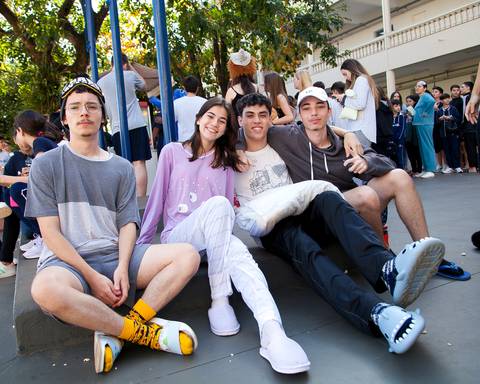 trote dos terceirão Marista'