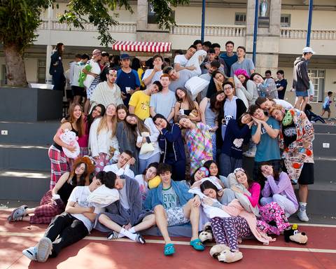 trote dos terceirão Marista'