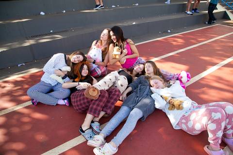 trote dos terceirão Marista'