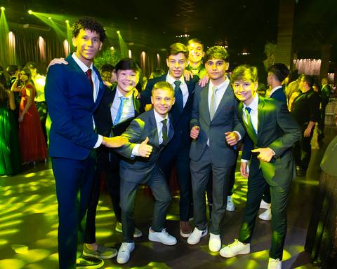 festa de formatura do 9º ano do Marista de Londrina'