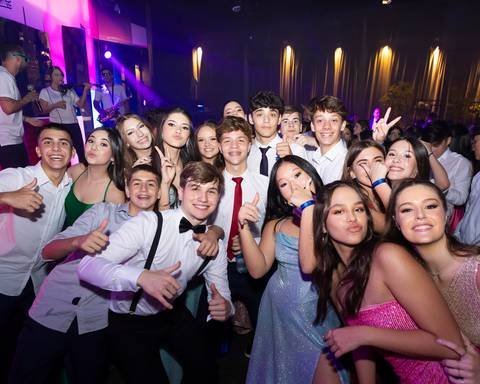 festa de formatura do 9º ano do Marista de Londrina'