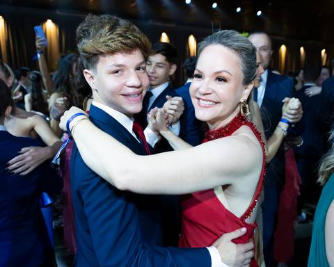 festa de formatura do 9º ano do Marista de Londrina'