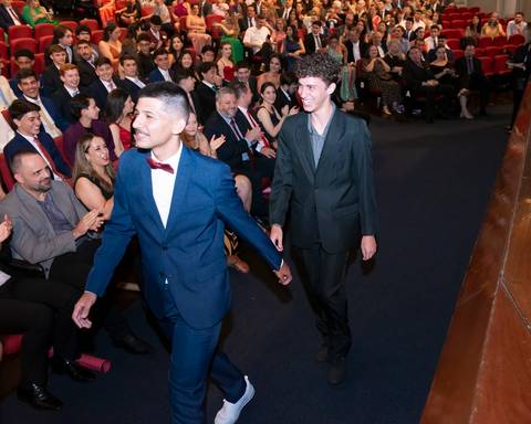 colação do terceirão colégio Marista'