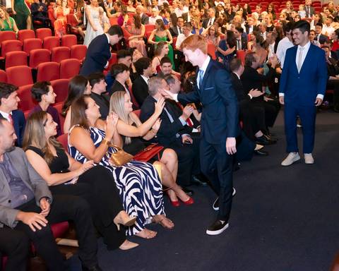 colação do terceirão colégio Marista'