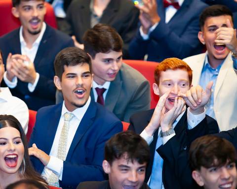 colação do terceirão colégio Marista'