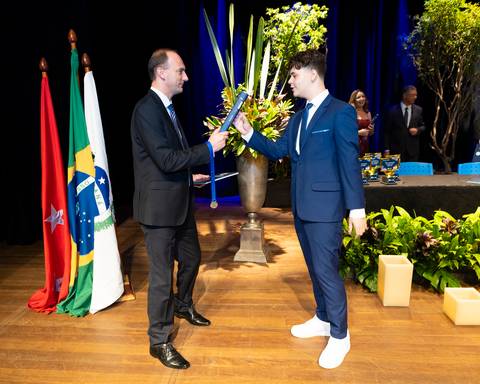 colação do terceirão colégio Marista'