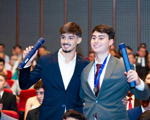 colação do terceirão colégio Marista'