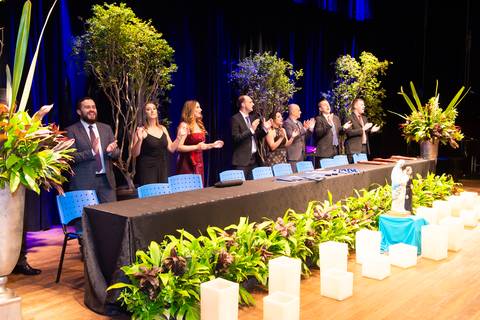 colação do terceirão colégio Marista'