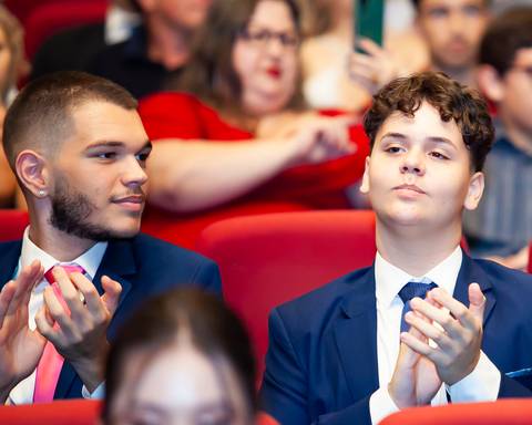 colação do terceirão colégio Marista'