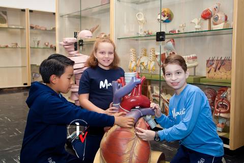 oto de publicidade de escola'