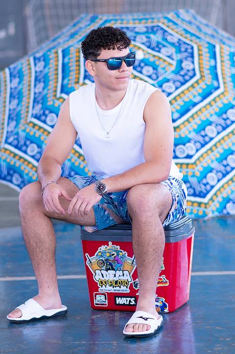 trote  do terceirão tema praia'
