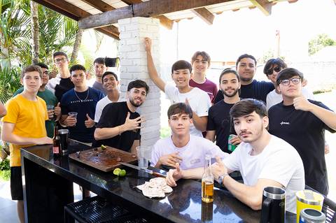 churrasco de formatura'
