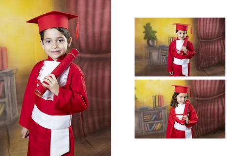 ensaio com becas da educação infantil'