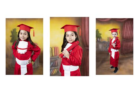 ensaio com becas da educação infantil'