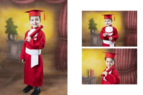 ensaio com becas da educação infantil'