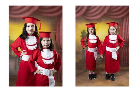 ensaio com becas da educação infantil'