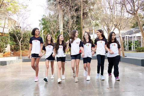  ensaio dos alunos da quinta série'