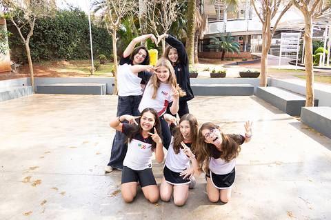  ensaio dos alunos da quinta série'