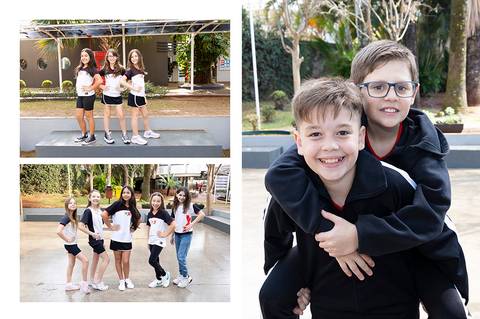  ensaio dos alunos da quinta série'