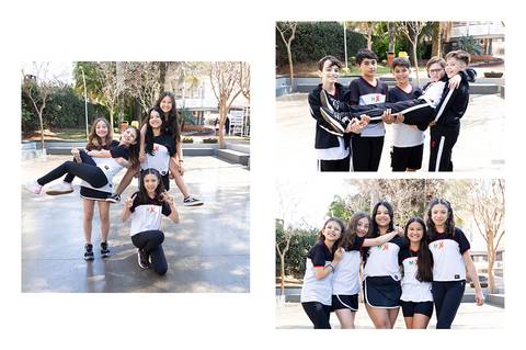  ensaio dos alunos da quinta série'