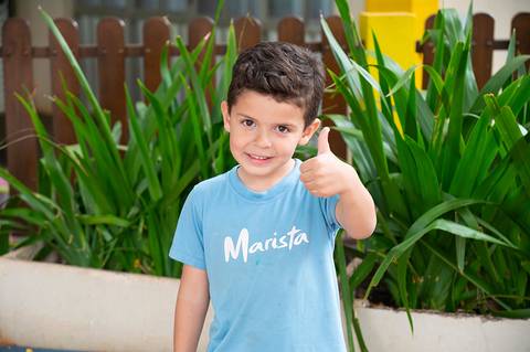ensaio da educação infantil com amigos'