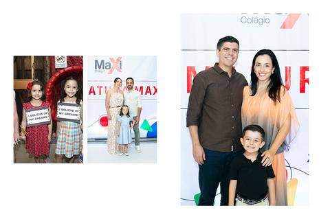 formatura da educação infantil do Colégio Maxi'
