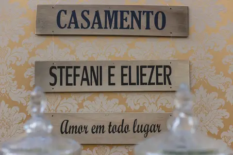 Detalhes da recepção do casamento de Stefani e Eliezer em Rondonópolis-MT, fotografo Sergio Simões.'