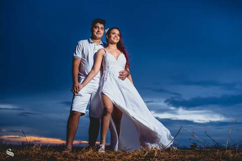 ensaio fotográfico nas cachoeira do carimã casal de noivos Milena e Walisson, fotografo de casamento Sergio Simões de Rondonópolis-MT'