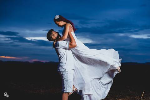 ensaio fotográfico nas cachoeira do carimã casal de noivos Milena e Walisson, fotografo de casamento Sergio Simões de Rondonópolis-MT'