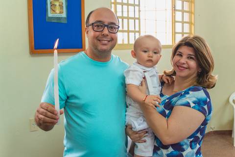 fotografia de batizado em Rondonópolis-MT pelo fotografo Sergio Simões'
