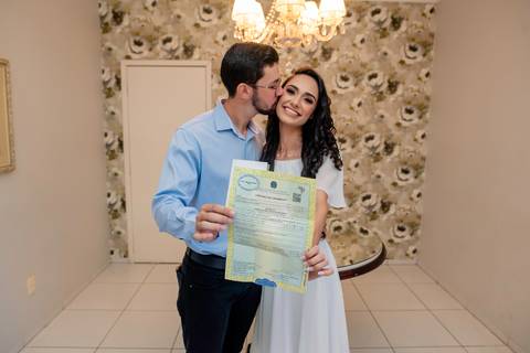 fotografia do casamento civil no cartório do 2° oficio de Rondonópolis, de Amanda e Julio, pelo fotografo Sergio Simões de Rondonópolis-MT'