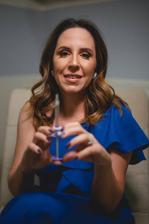 fotografia de retrato profissional da Dra Patrícia Gaião, para a Revista Medical Saúde, retrato corporativo pelo fotografo de profissionais em Rondonópolis Sergio Simões'