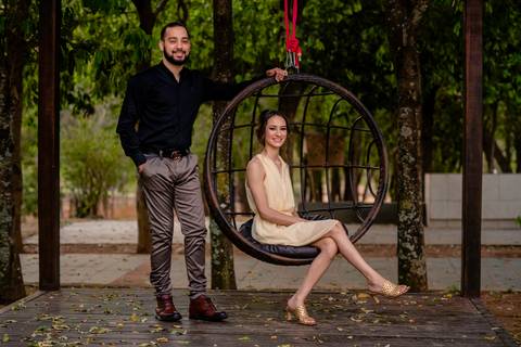 Sessão fotográfica do casal Fran e Michel no Espaço Bem Viver em Rondonópolis, fotografo de casamento em Rondonópolis Sergio Simões'