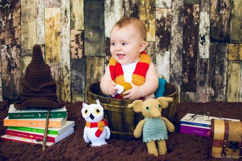 Ensaio infantil macae harry potter'