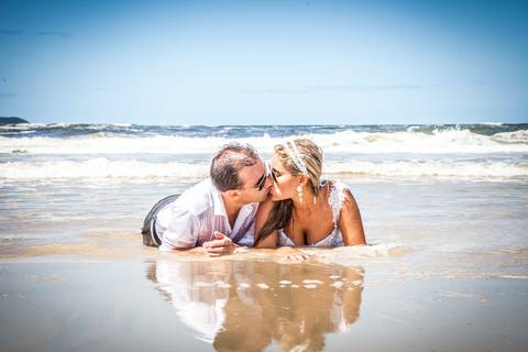 E claro um banho no mar para refrescar! rs'