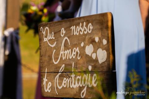 que o nosso amor te contagie'