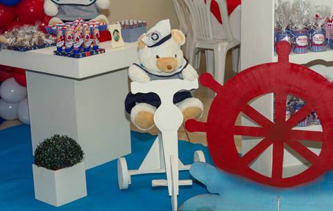 Ursinho decoração Marinheiro pelo fotógrafo Douglas Maia'