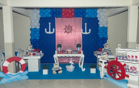 Decoração personalizada Marinheiro pelo fotógrafo Douglas Maia'