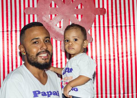 Pai e Heitor 1 ano pelo fotógrafo Douglas Maia'