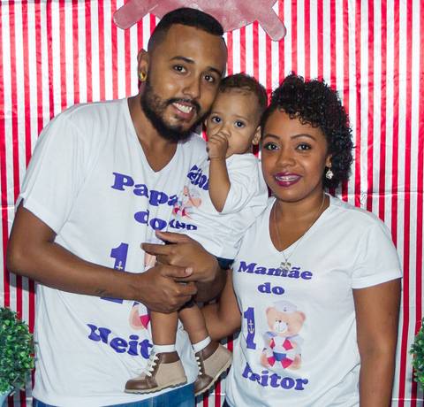 Linda família do Heitor pelo fotógrafo Douglas Maia'