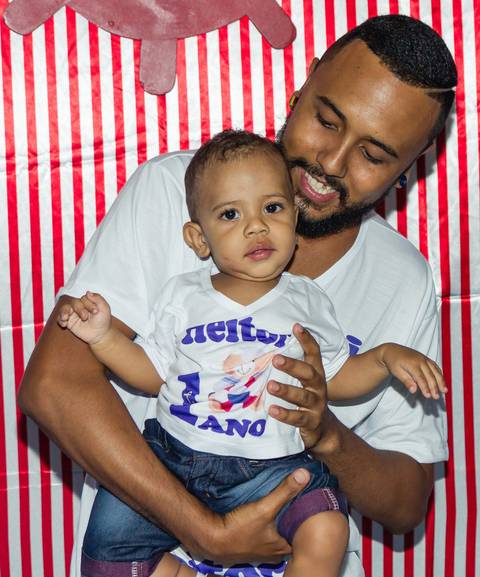 Heitor e seu querido pai pelo fotógrafo Douglas Maia'