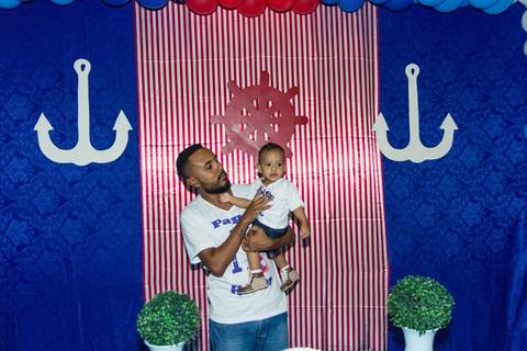 Foto com o pai Heitor pelo fotógrafo Douglas Maia'