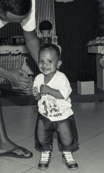 Sorrisão do Heitor pelo fotógrafo Douglas Maia'