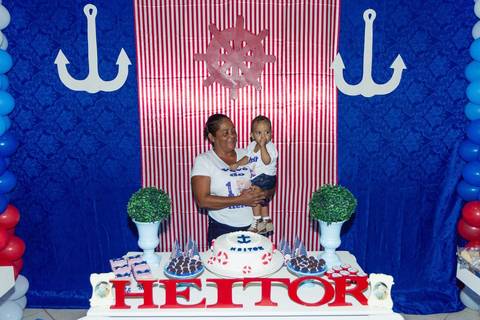 Heitor e a vovó pelo fotógrafo Douglas Maia'