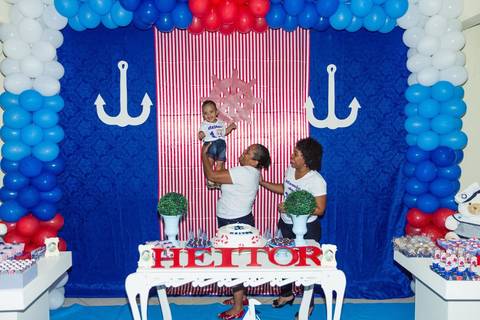 1 ano Heitor,mamãe e vovó pelo fotógrafo Douglas Maia'