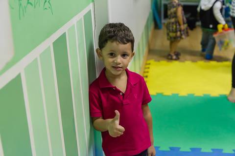 Salinha das crianças na Igreja Missão Praia da Costa pelo fotógrafo Douglas Maia'